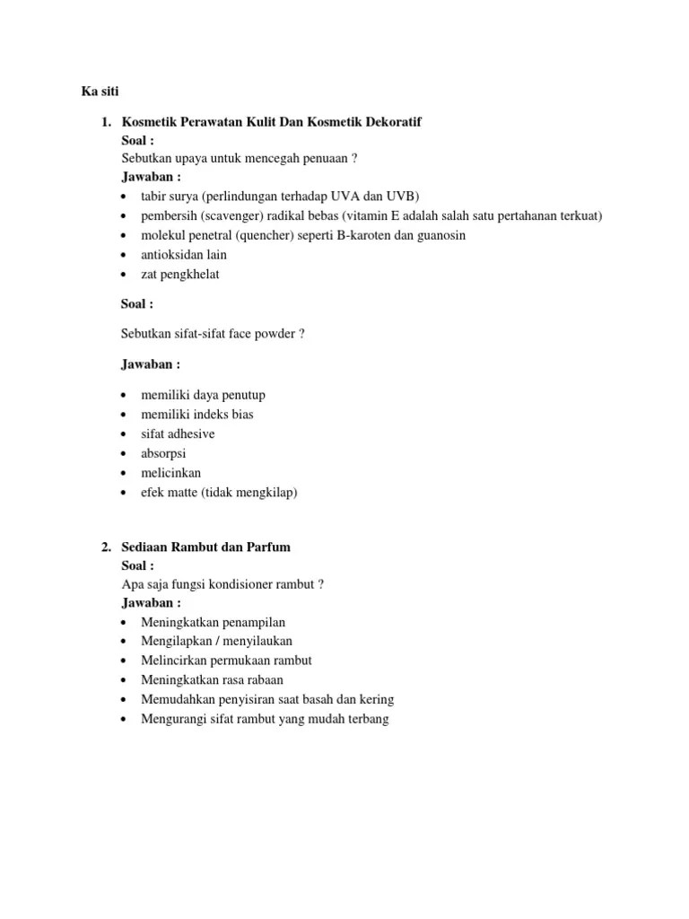 Kumpulan Soal Farmasi Romawi 2 Dan Jawabannya – Beinyu.com