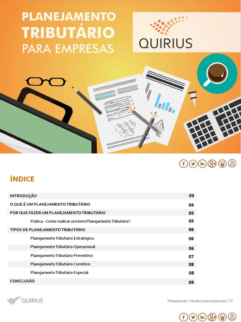 Ebook Planejamento Tributario | PDF | Evasão Fiscal | Planejamento