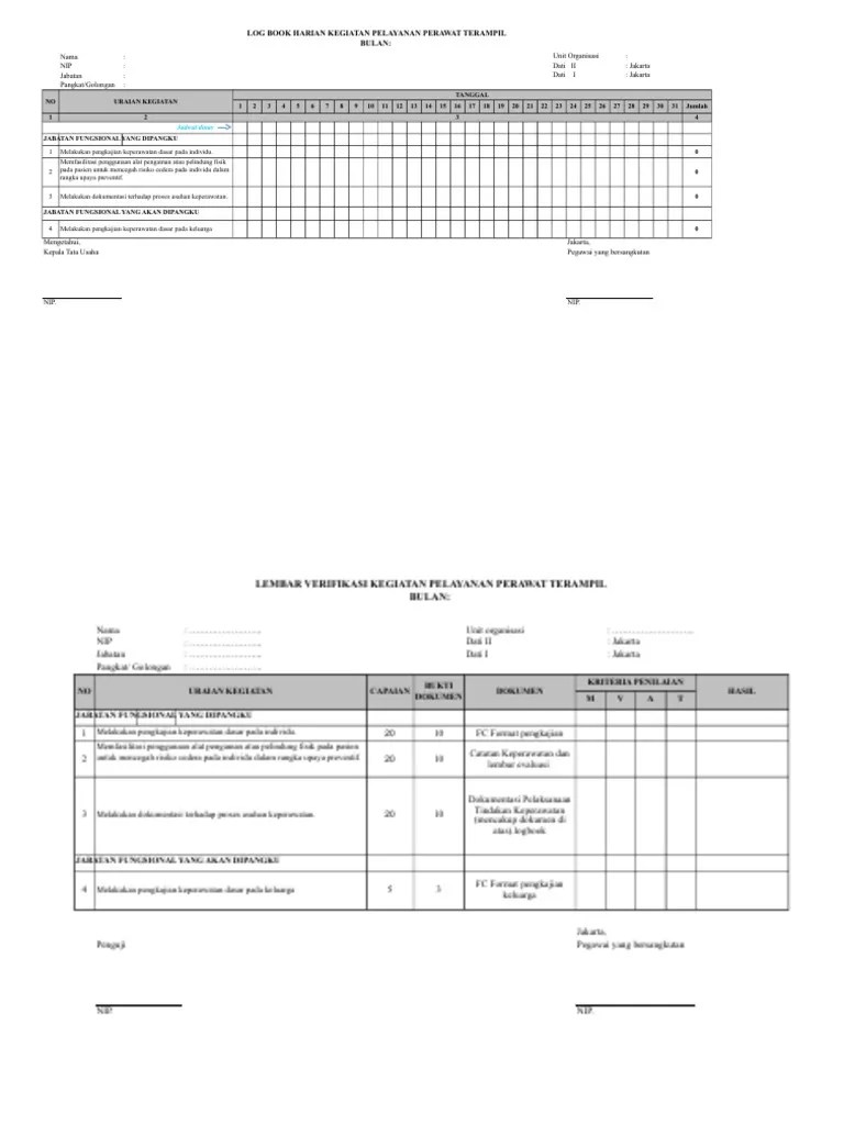 Maybe you would like to learn more about one of these? Logbook Perawat Mahir