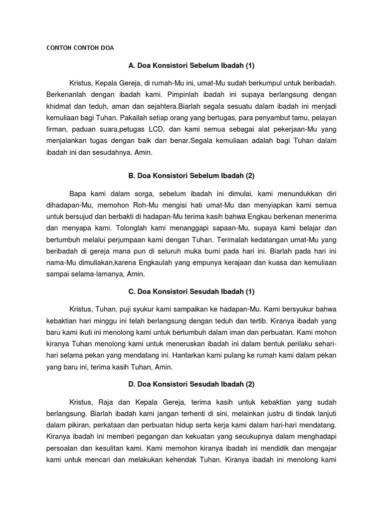 Jarang ada kebutuhan untuk diskusi tentang doa bersama karena orang berdoa . Doa Persembahan Syukur Beinyu Com