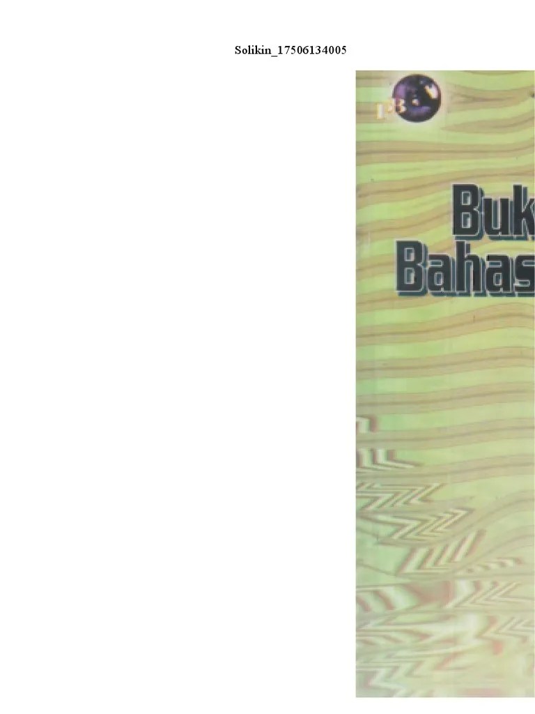 Buku Praktis Bahasa Indonesia Jilid 1 2008 | PDF