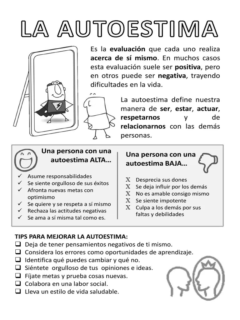 Infografia Autoestima | PDF