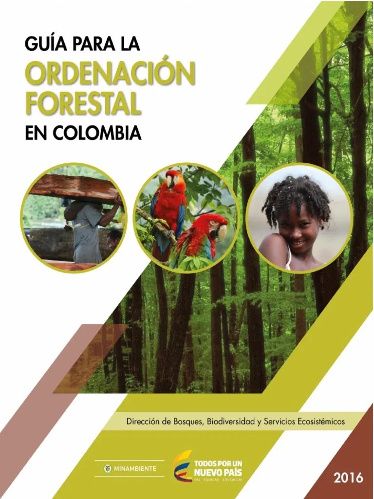 Guia De Ordenación Forestal MADS | PDF | Servicios De Ecosistema | Los Bosques