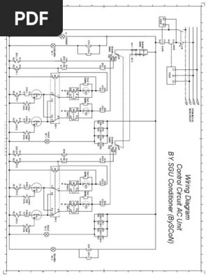 The following tips can help ensure that you choose the right ac. Wiring Diagram Control Circuit Ac Unit 1 Pdf Electromagnetism Electrical Engineering