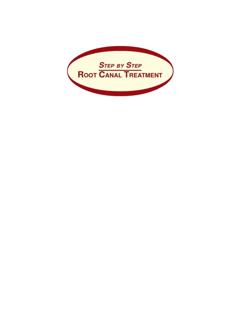 Step By Step Root Canal Treatment PDF | PDF | Mouth | Dentistry Branches