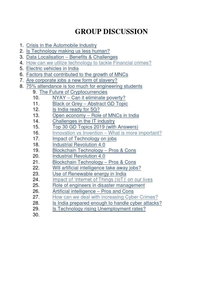 Group Discussion Pdf - Ultra HD Abstract Illustration - Desktop