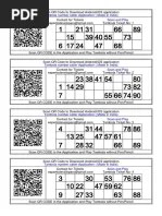 tambola ticket