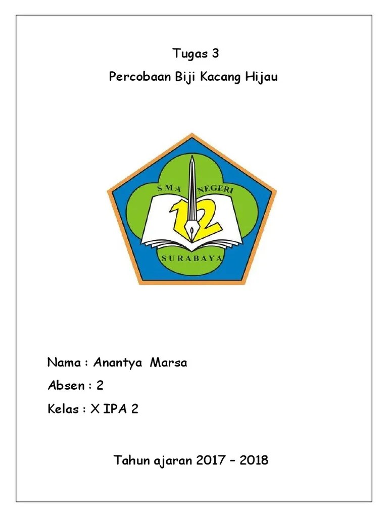 Laporan Pertumbuhan Kacang Hijau | PDF