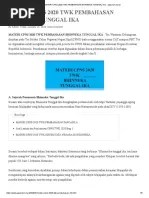Twk 30 soal, tiu 35 soal dan tkp 45 soal. Materi Cpns 2020 Twk Pembahasan Bhinneka Tunggal Ika Agusriani My Id Pdf