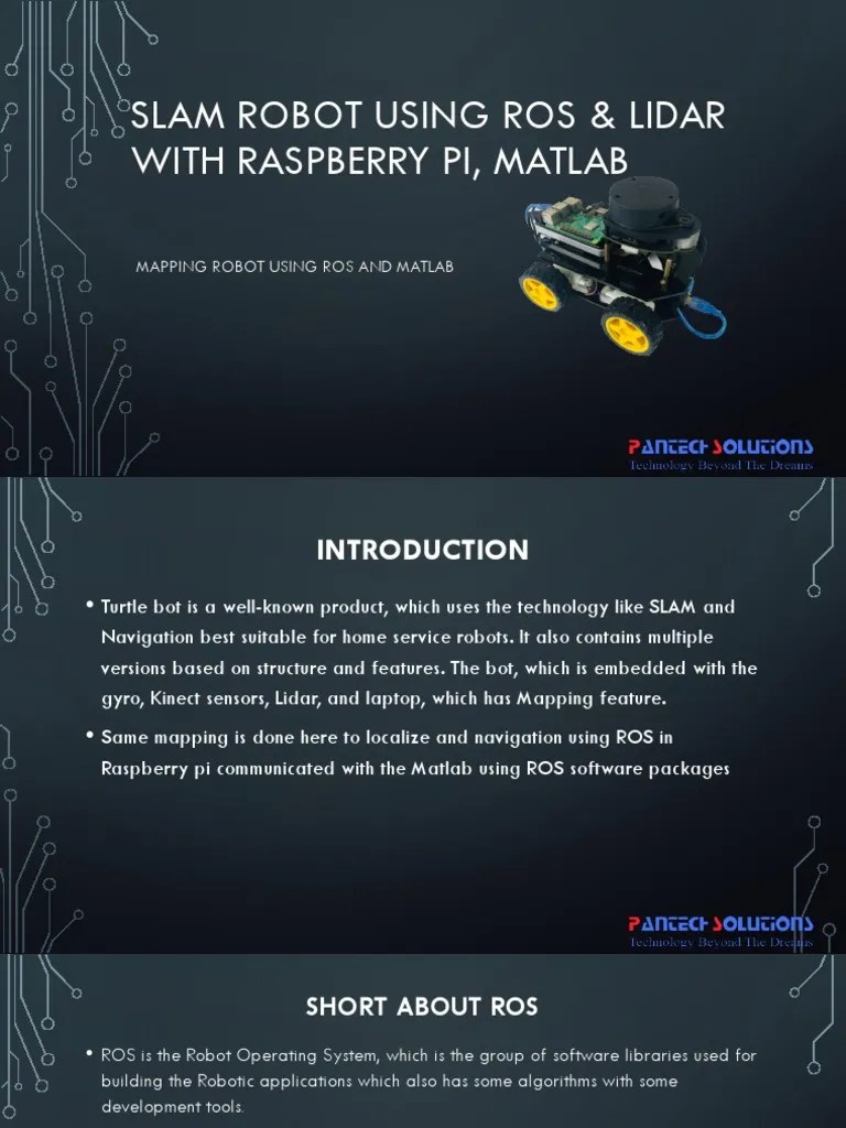 Slam Robot Using Ros Lidar With Raspberry | PDF | Lidar | Raspberry Pi