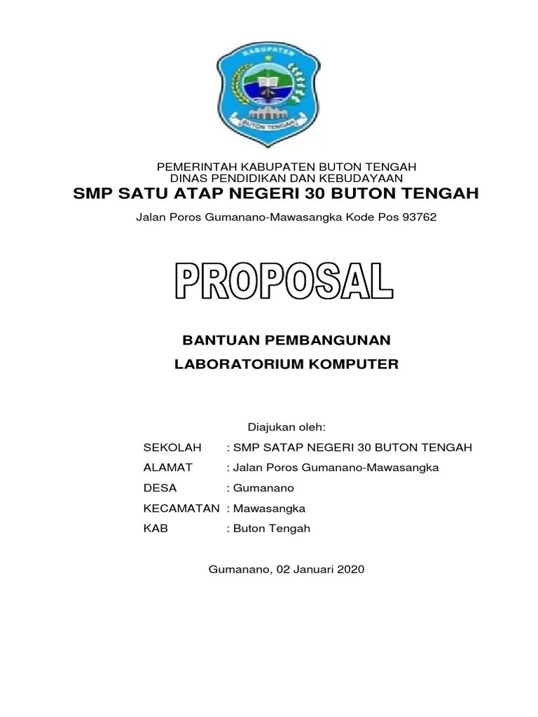 P r o p o s a l pengembangan laboratorium komputer dan pelaksanaan unbk kata pengantar puji syukur kita panjatkan kehadlir. Proposal Pembangunan Lab Komputer Pdf