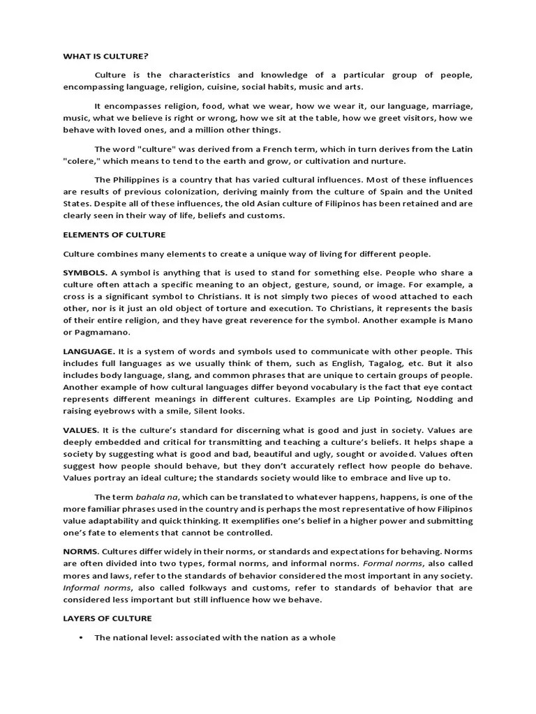 Philippine Pop Culture | PDF