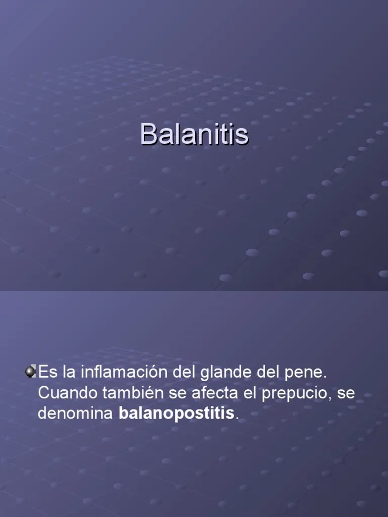 Balanitis | PDF