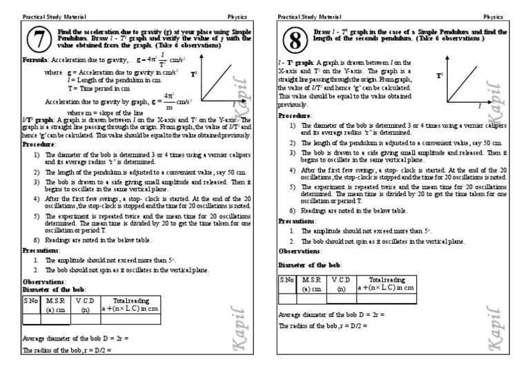 Simple Pendulum | PDF | Pendulum | Cartesian Coordinate System