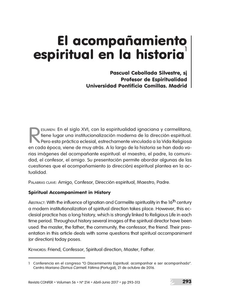 El Acompañante Espiritual | PDF | Sacerdote | Monacato