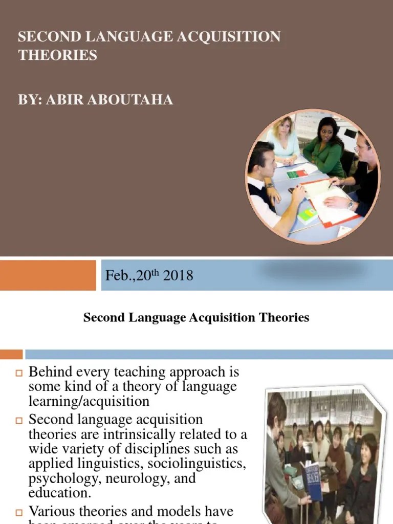 Theories | PDF | Language Acquisition | Behaviorism