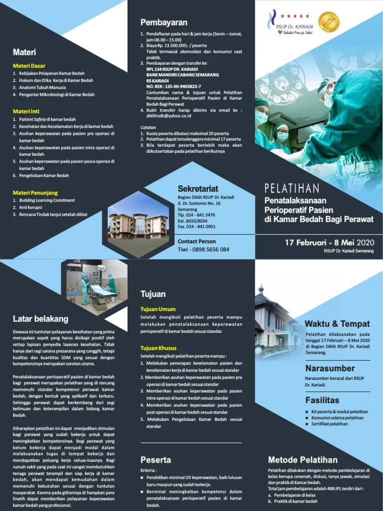 2020 Kamar Bedah Leaflet Pdf Pdf Bisnis