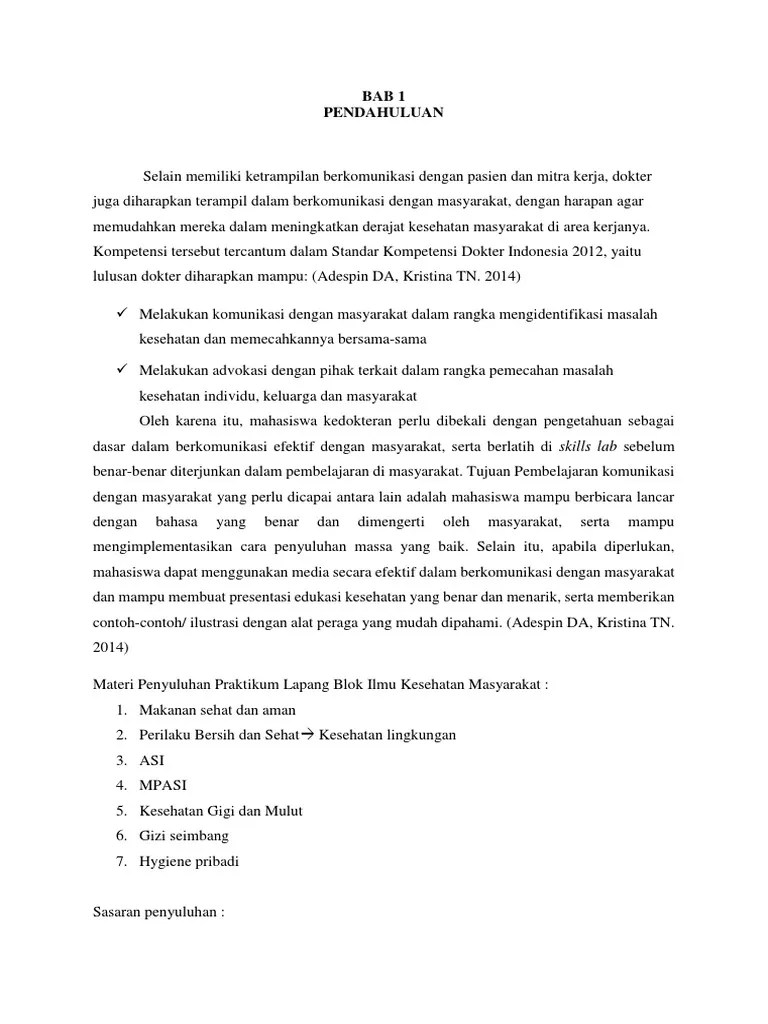 Panduan Penyuluhan | PDF