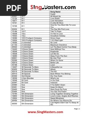 Sm entertainment mempertemukan wendy dengan john legend dalam lagu sekaligus mv 'written in the stars'. Singmasters English Songs Pdf Pdf The Beach Boys Pop Songs