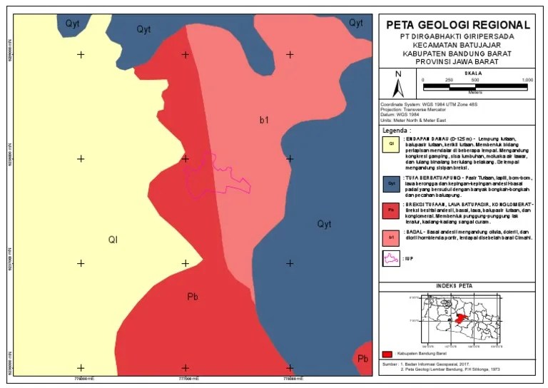 Peta Geologi Dirghabakti