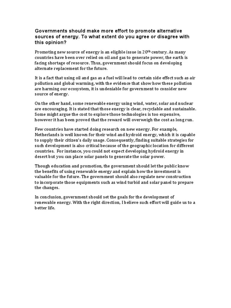 Writing Task2 01 Wind Power Environmental Technology