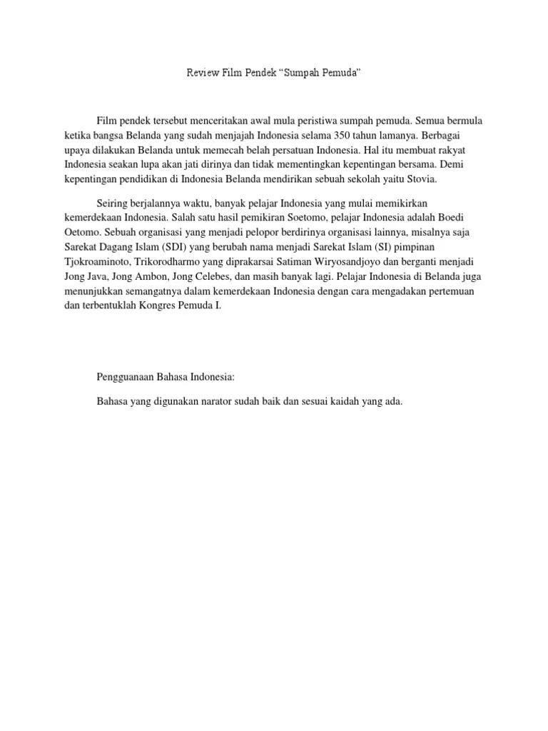 Resume Sumpah Pemuda | PDF