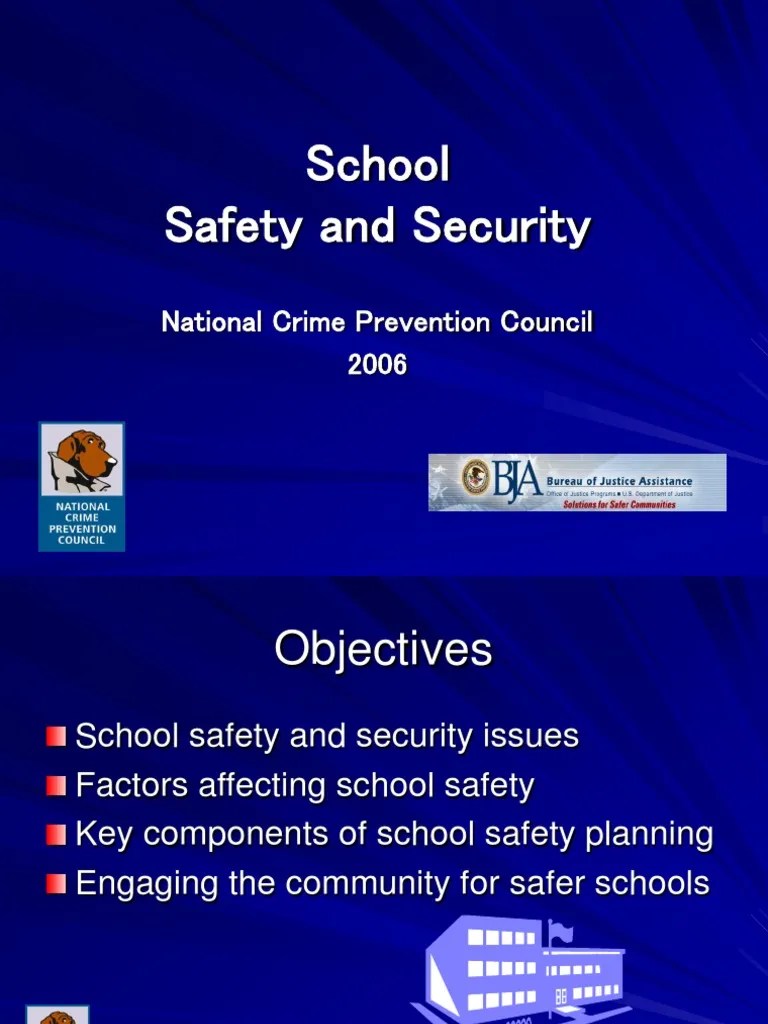 School Safety And Security | PDF | Crime Prevention | Violence