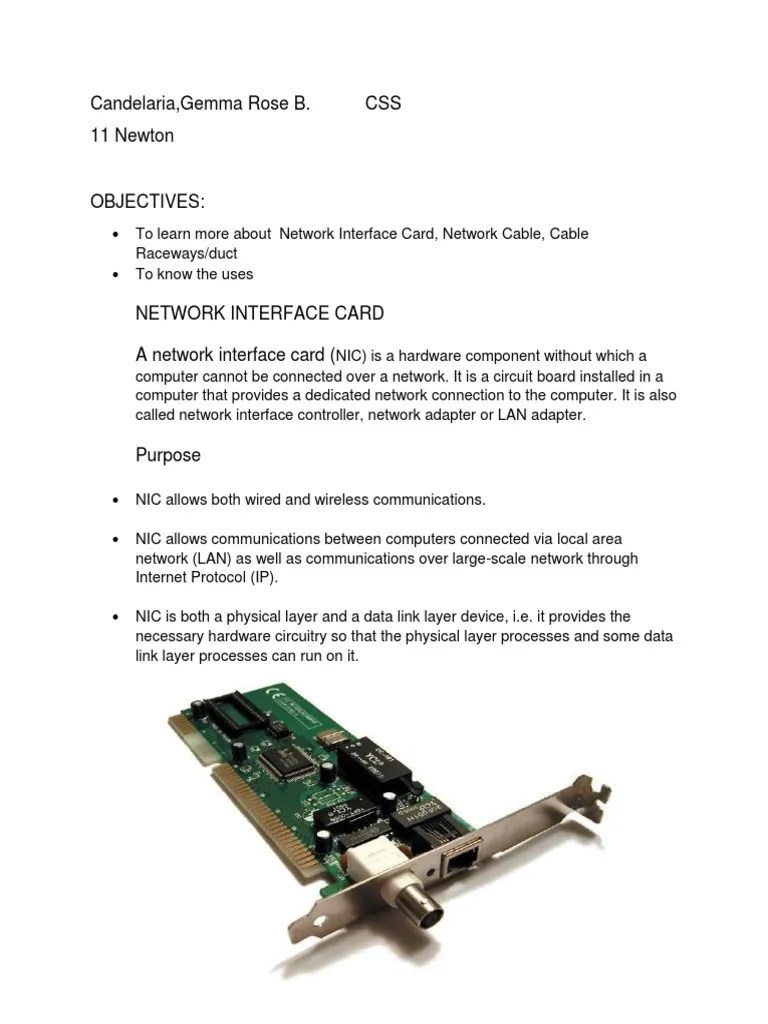 Network Intercables Raceway | PDF | Computer Network | Network ...