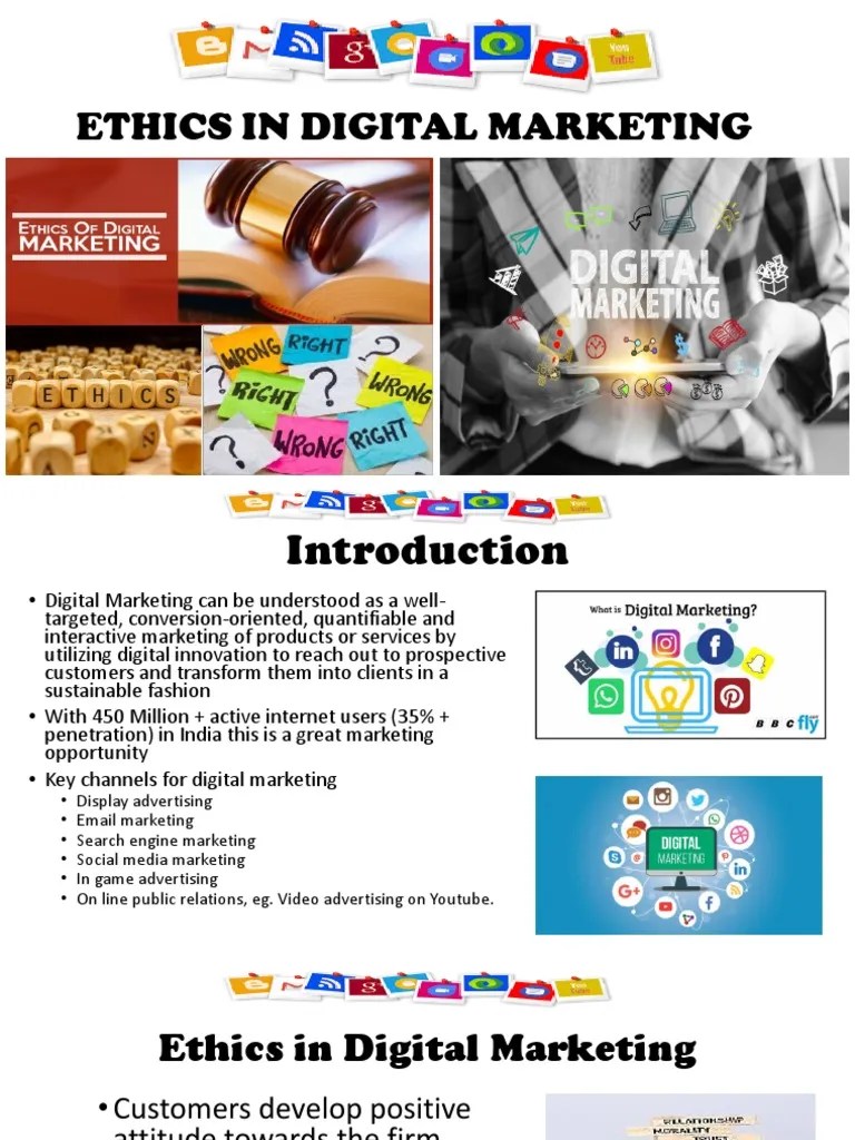 Ethics In Digital Marketing Final | Download Free PDF | Digital ...