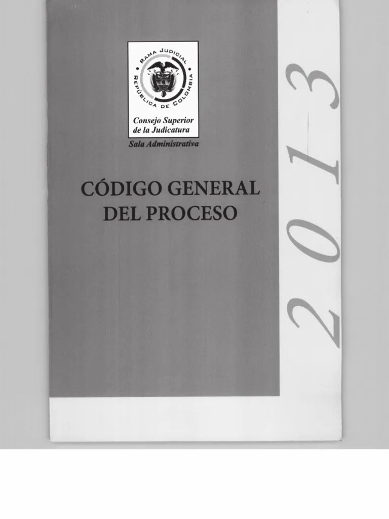 CODIGO GENERAL DEL PROCESO Parte 1 PDF | PDF | Demanda Judicial | Apelación
