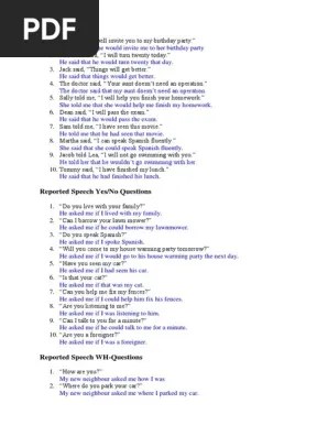You can learn this persuasive technique. Contoh Soal Reported Speech Pdf