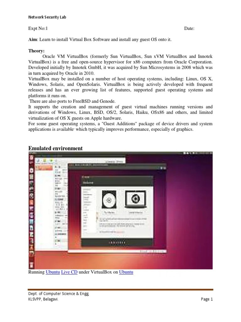Network Security Lab Manual Draft | PDF | Port (Computer Networking ...