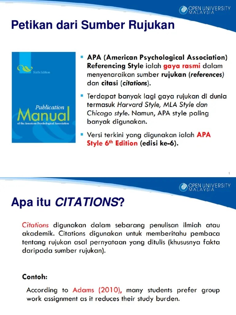 Pocket guide to apa style. Oumh1603 Topic02 Studyskills Essayexams Apa Pdf Pdf