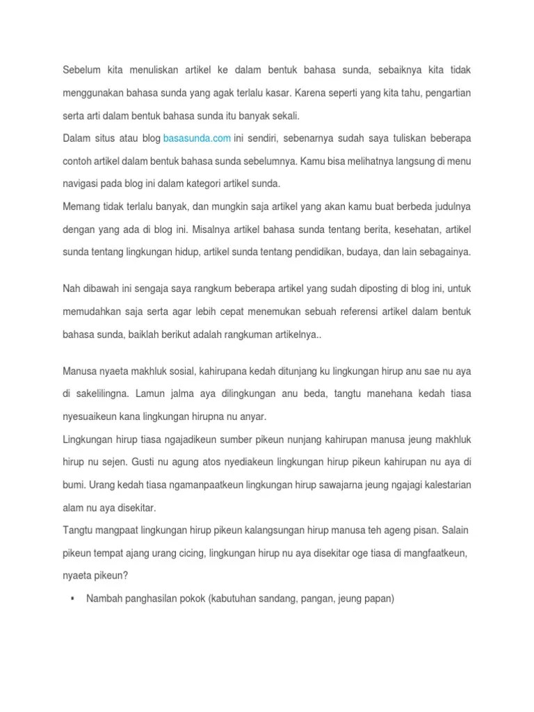 Naskah waruga guru yang ditulis menggunakan aksara . Sebelum Kita Menuliskan Artikel Ke Dalam Bentuk Bahasa Sunda Pdf