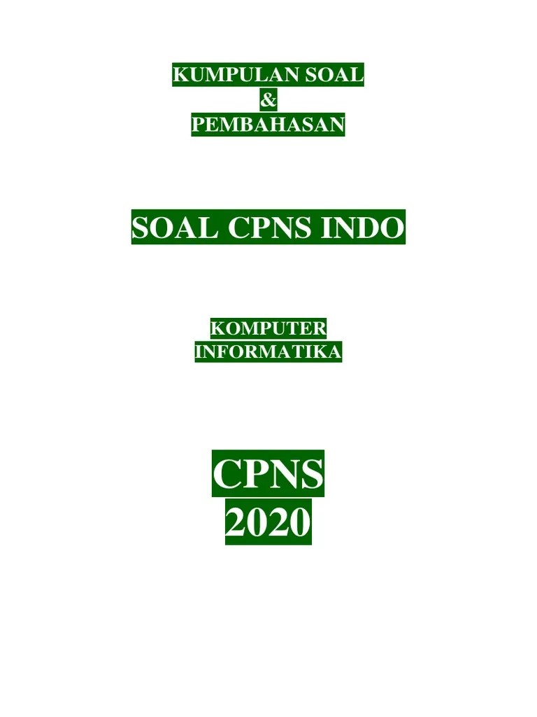 Materi skb untuk jabatan fungsional disusun oleh instansi pembina jabatan fungsional dan diintegrasikan ke dalam bank soal pada sistem cat yang . Skb Pranata Komputer Pdf