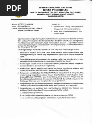 Jieun guguritan pupuh mijil sapada (satu bait) temana . Kisi Kisi Us Mulok Bahasa Daerah 2018 Pdf