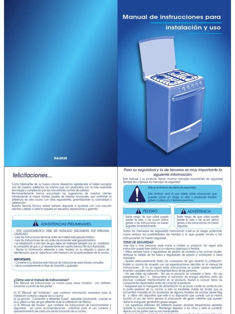 Manual Cocinas Pdf Estufa De Cocina Lentes - Best Abstract Photos in 8K