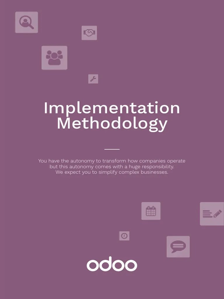 A Guide To Successful Odoo Implementation Projects | PDF