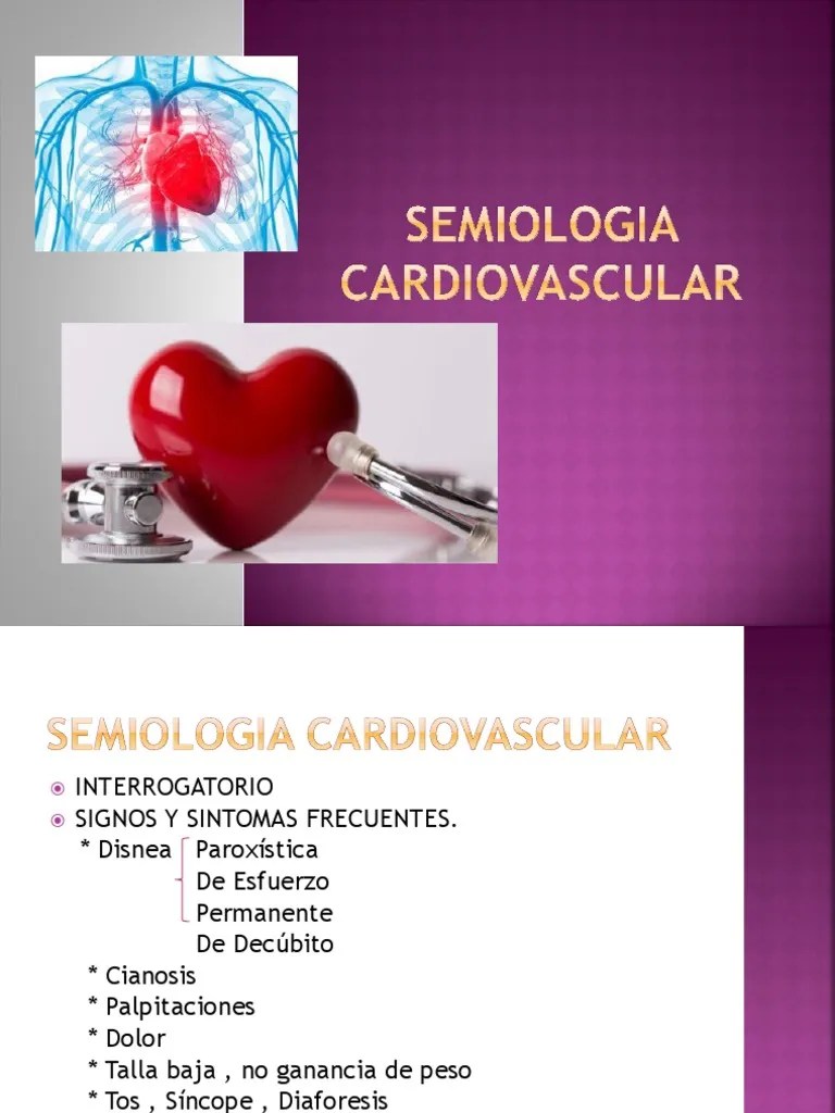 Semiologia Cardiovascular | PDF | Fisiología Cardiovascular | Anatomía Humana