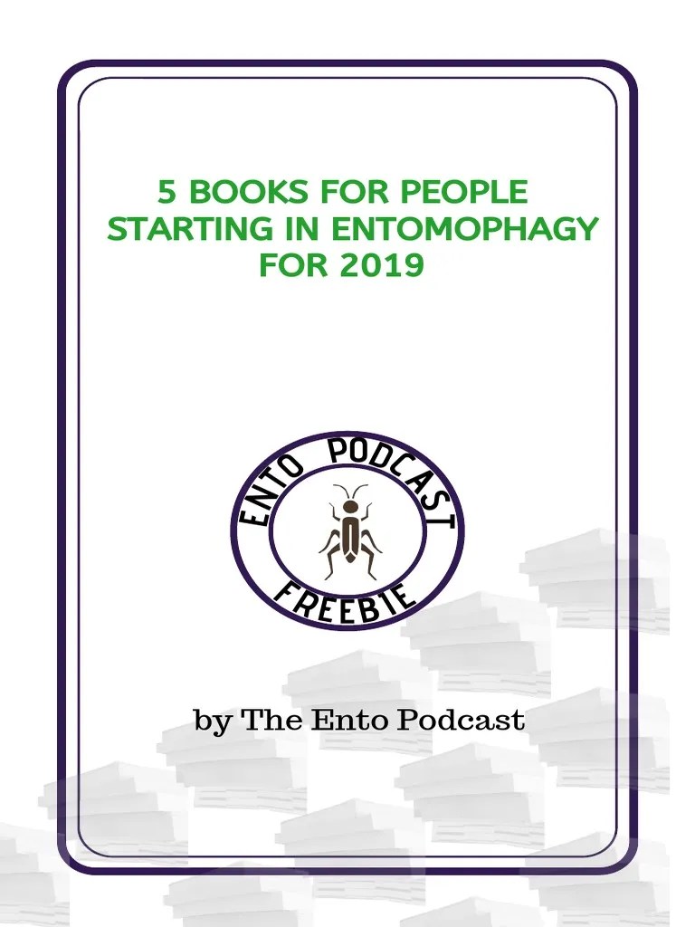 5 Entomophagy Books For Beginners | PDF