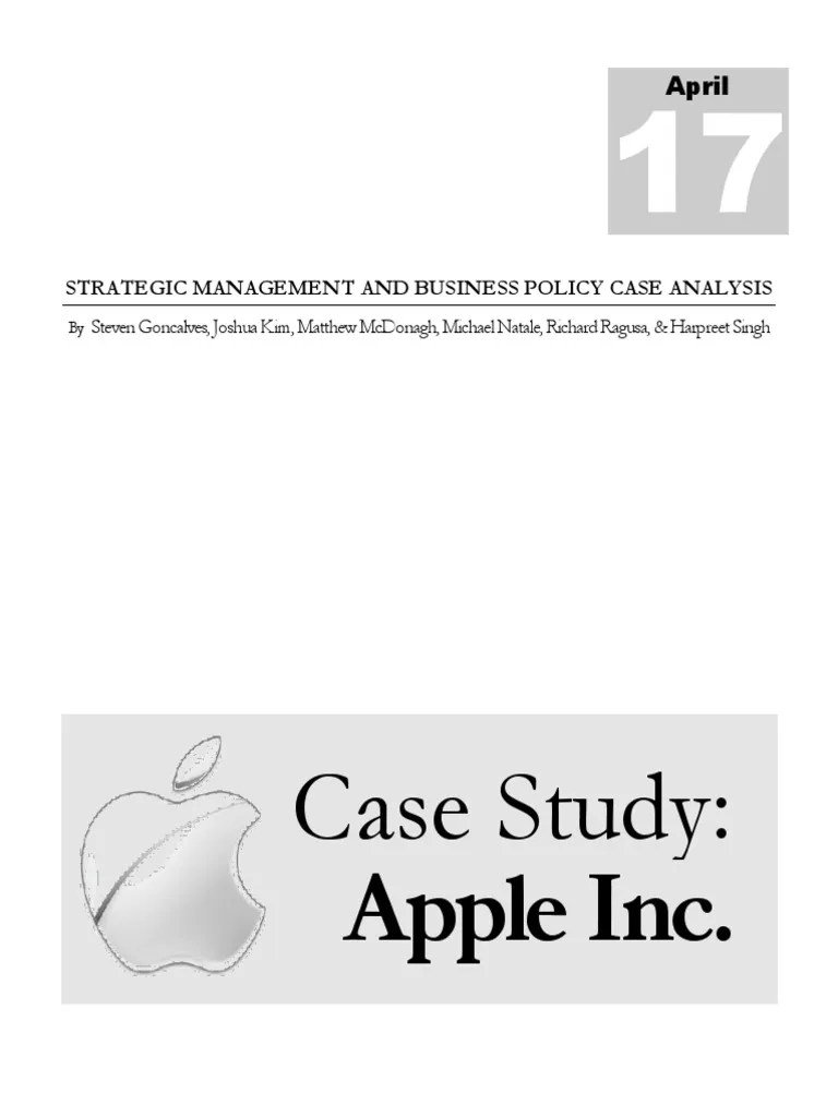 2012 Case Study Apple Inc | PDF | Apple Inc. | Ios