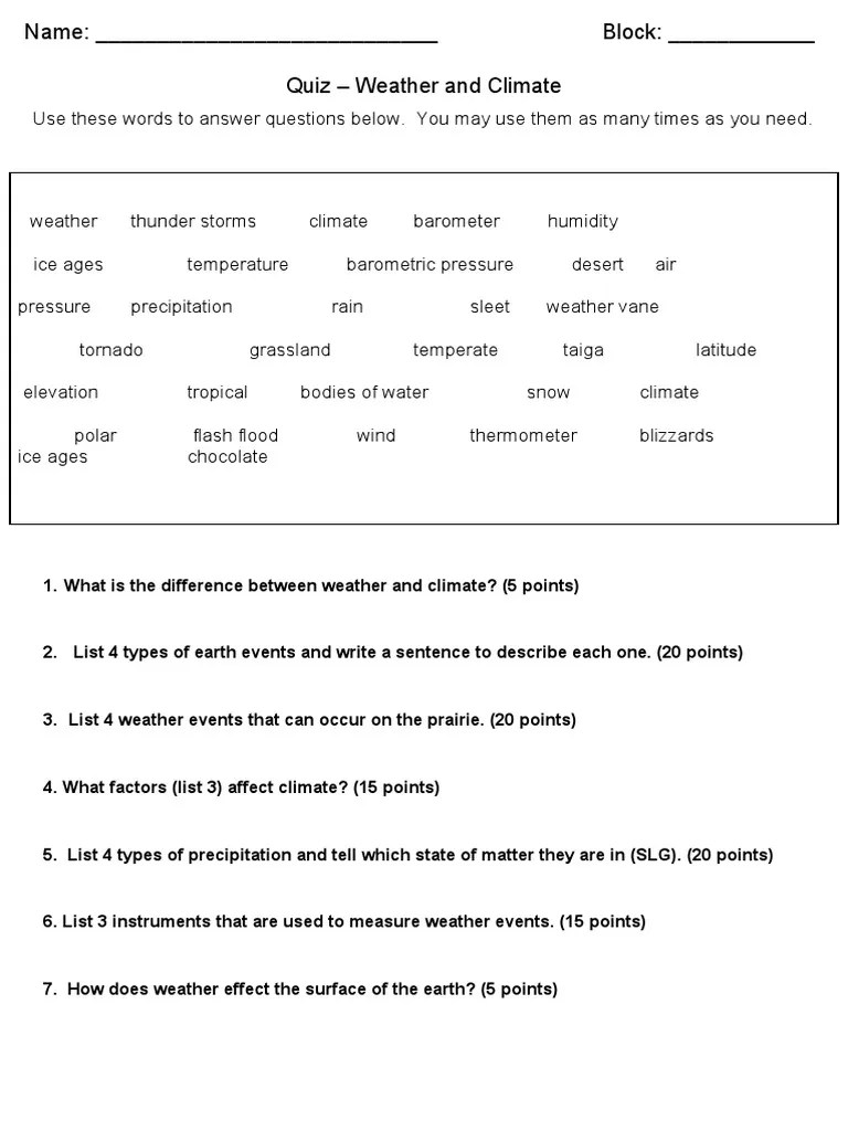 Ch 3 Section 3 Worksheet The introductory phrase For example is used.