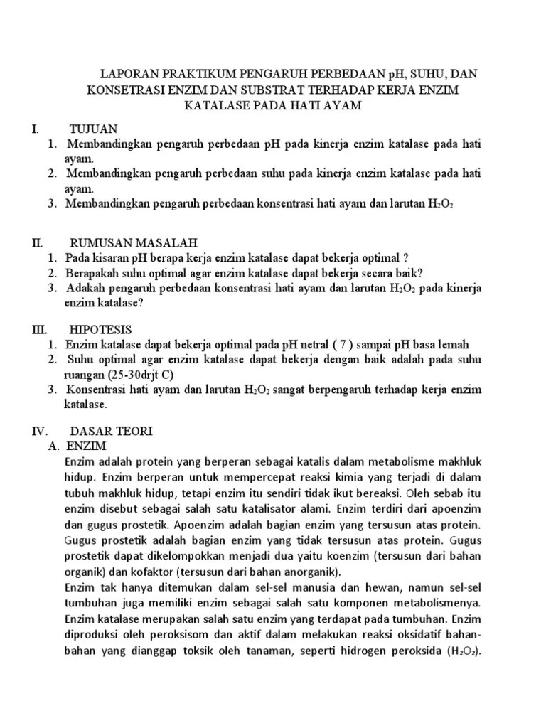 Melon Portal Musik Digital Indonesia Melon Lagu Praktikum Biologi - Kerja Enzim Katalase Pada Hati Ayam I.