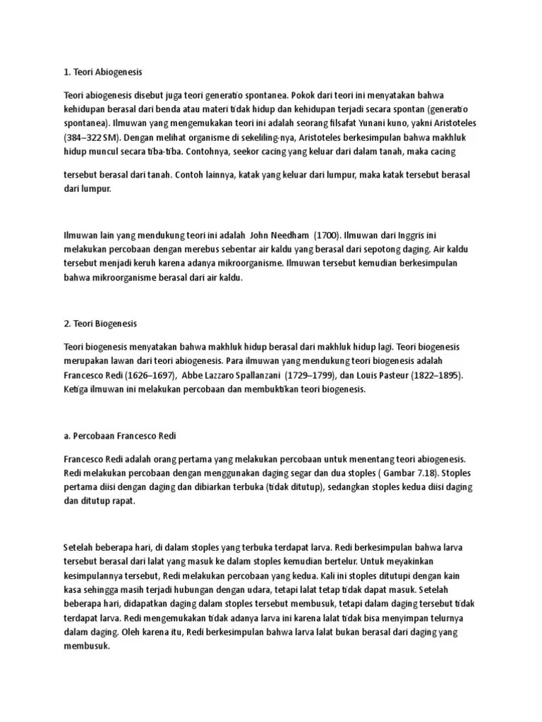 Teori Abioge-WPS Office | PDF