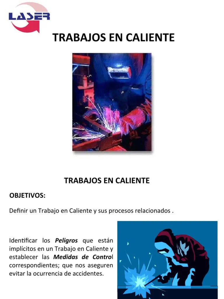 Trabajos En Caliente | PDF | Soldadura | Construcción