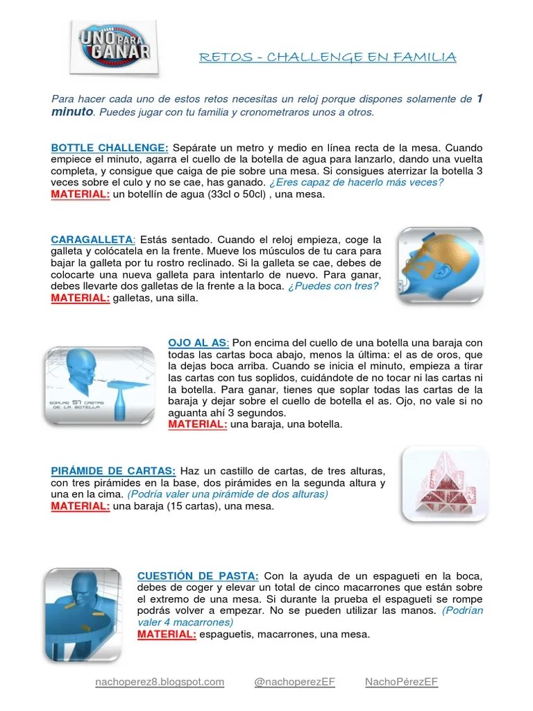 Retos De Un Minuto Para Ganar / Las Mejores 100 Ideas De Juegos De Un Minuto Para Ganar Juegos Juegos De Un Minuto Juegos Divertidos Para Fiestas