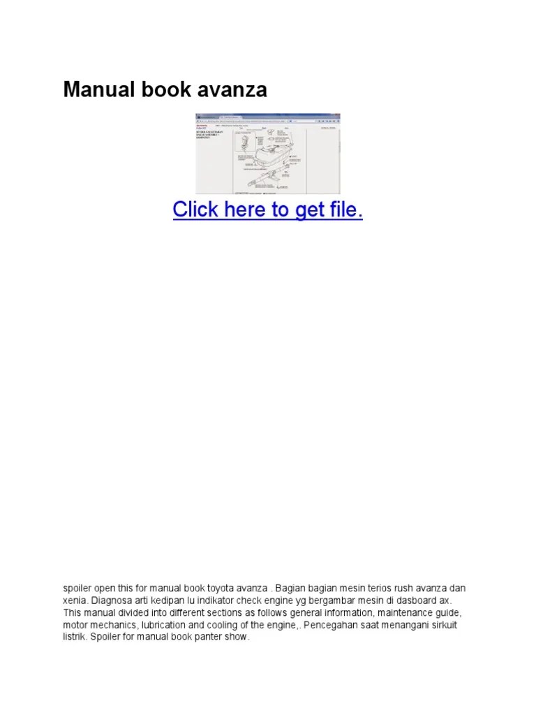 Daihatsu Xenia Owners Manual Pdf Pdfazka To narrow down your search please use the dropdown box above or select from one of the available vehicles in the list below.
