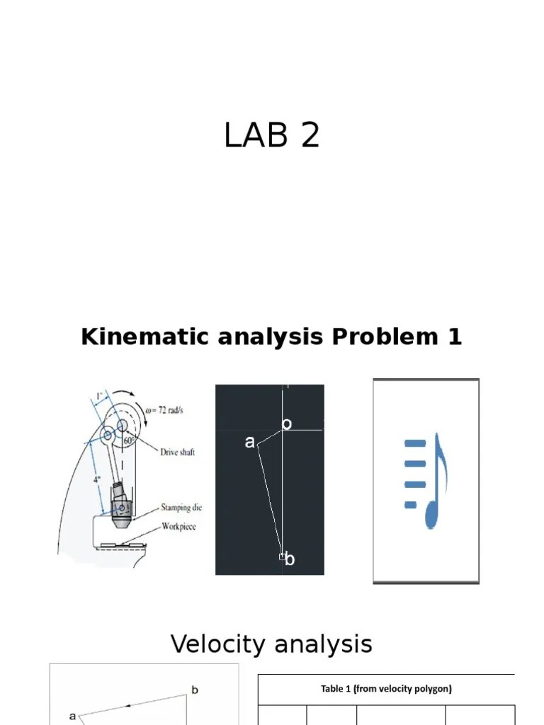 Velocity Acceleration Analysis Of Mechanisms | PDF | Kinematics | Velocity