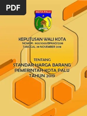 Standar Harga 2019 | PDF