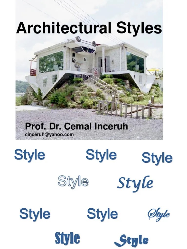 Architectural Styles | PDF | Architectural Design | Architecture